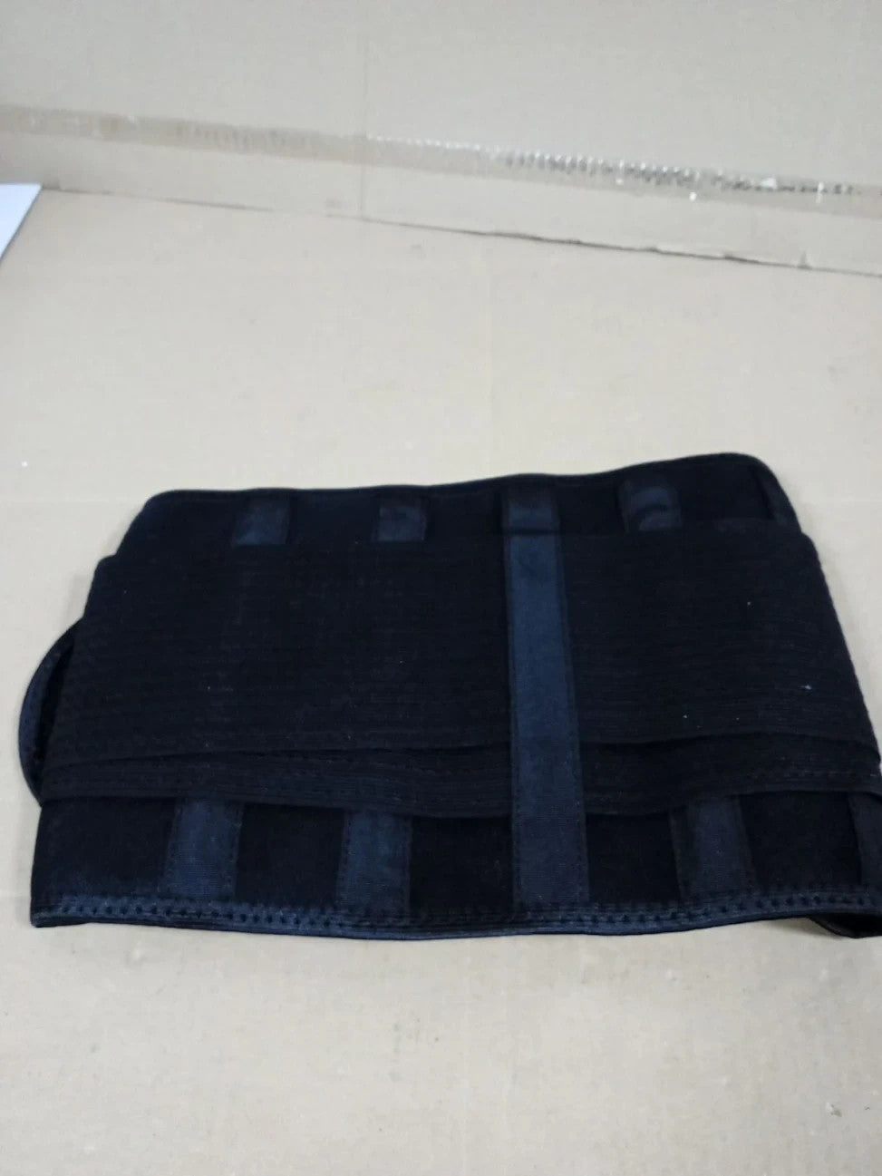 JUTT Back Support Belt Men Women Adjustable Lumbar Black Medium New