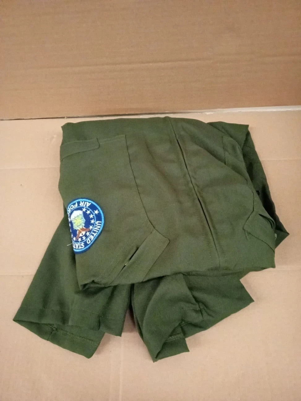 EraSpooky Men Pilot Costume Aviator Fancy Dress Halloween Party Cosplay XL
