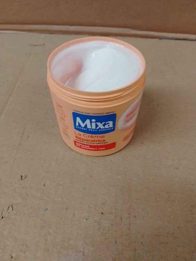 Mixa Intensive Face Body Hand Cream For Extra Dry Skin 100% Vegetable Oil