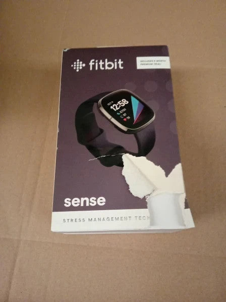 Fitbit Sense Advanced Smartwatch Tools Heart Health Stress Mng Skin Temp