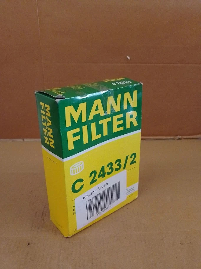 Mann Filter C 2433 2 Air Filter Cars Transporters 23.5x16.5x5.8cm