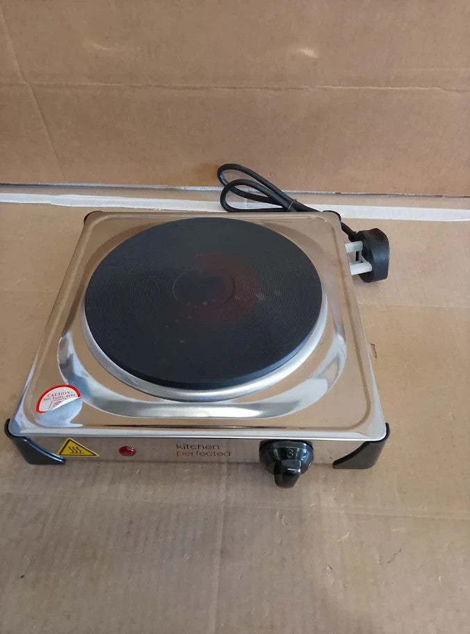 Kitchen Perfected 1500w Single Hotplate Cast Iron Variable Heat Settings