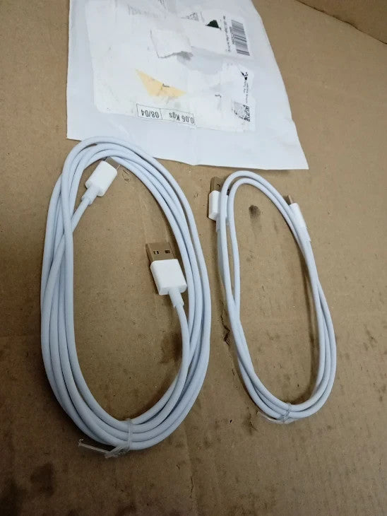 USB C Charger Cable 2 Pack 1M+2M USB A To USBC Cable Type C Fast Charging New