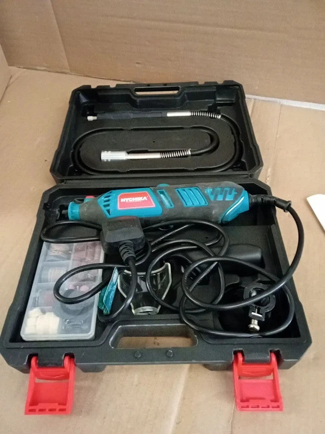 Hychika 170W Rotary Tool Variable Speed Kit Flex Shaft Accessories 8000-35000RPM