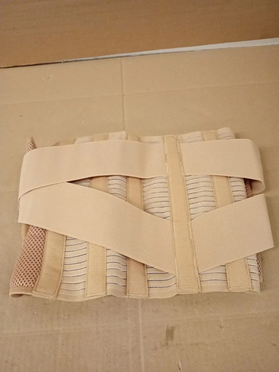 Neotech Care Back Support Belt Lumbar Lower Pain Men Women Beige Small New