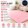 Beimo Rugs Living Room Large Pink Bedroom Fluffy Faux Fur Carpets 160x230cm