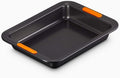 Le Creuset Non Stick Carbon Steel Bakeware Rectangular Cake Tin 28cm Black New