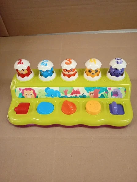 FS Baby Pop Up Music Lights Cause Effect Early Learning Toys Battery 1+ New