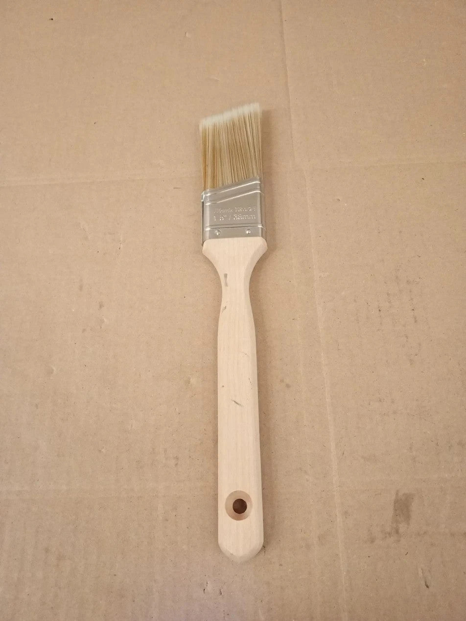 Harris Trade Angled Sash Brush 1.5in Large 1 Piece Natural Wood HRINT34911S