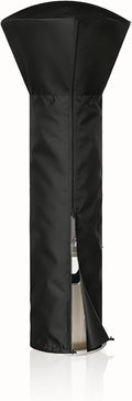Ncedn Waterproof Patio Heater Cover Upgraded 600D Oxford PU Coating Black New