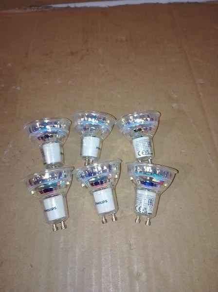 Philips LED Classic 6 Pack GU10 Spot 4.6W 50W Equivalent 240V Cool White