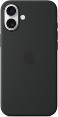 Apple iPhone 16 Plus Silicone Case MagSafe Water Resistant Black New