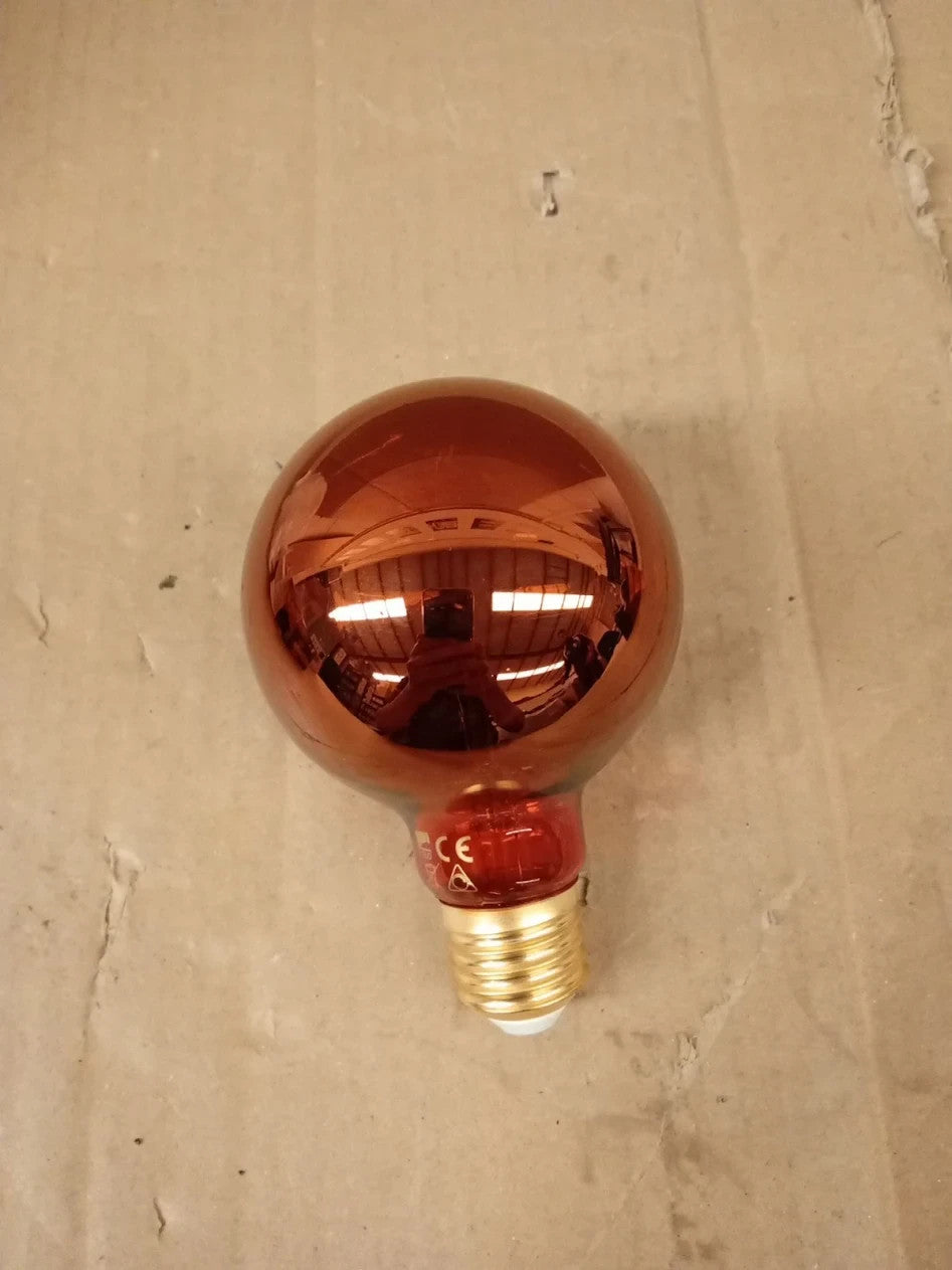 Eglo Dimmable E27 LED Globe Vintage Spiral Filament Light Bulb Edison 4W G80