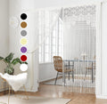Hsylym White Lace Lightweight Curtains Soft Fine Texture Delicate French New
