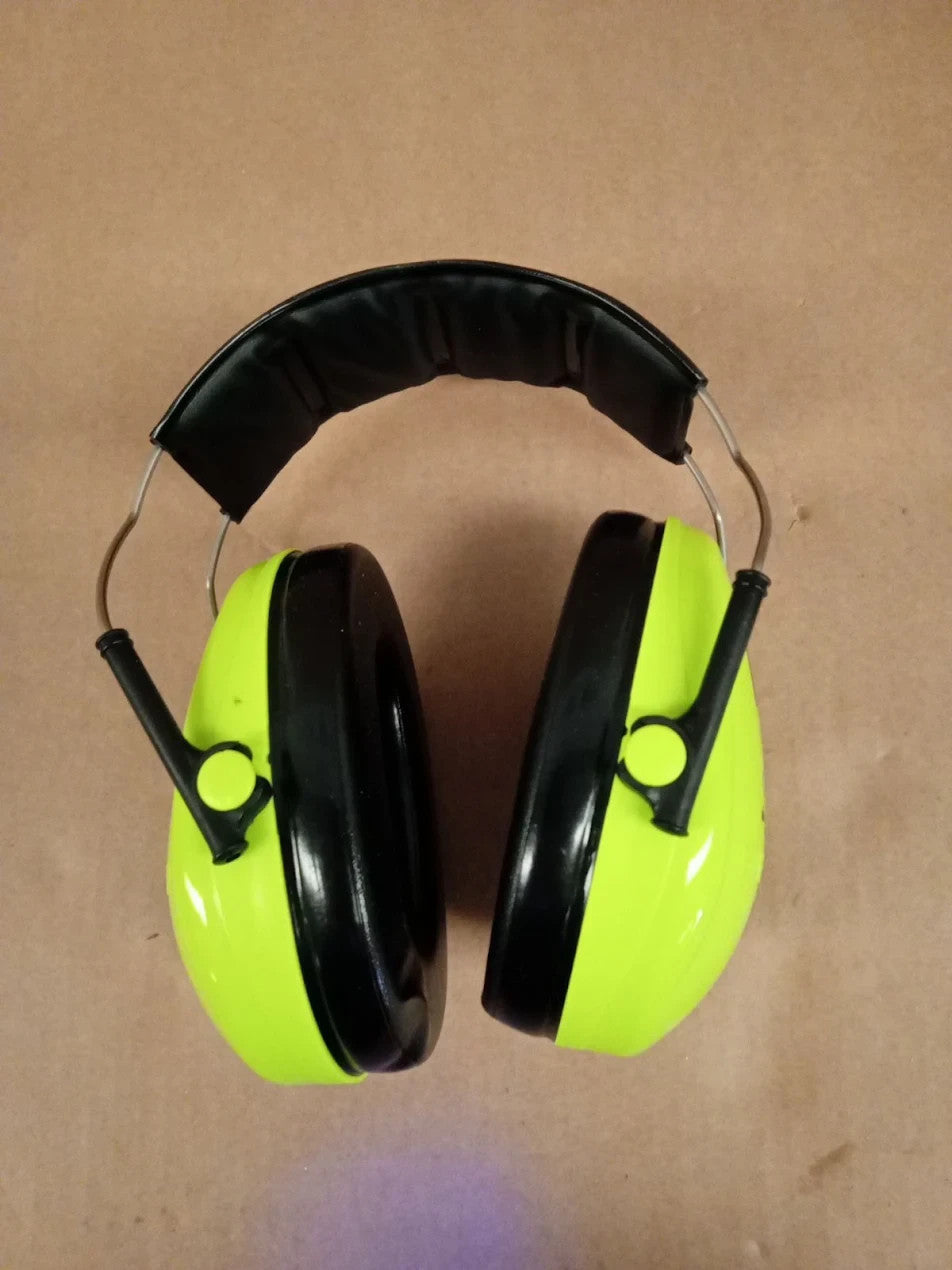 3M Peltor Kid Ear H510AK Neon Green Child Hearing Protection Adjustable 87-98dB