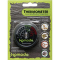 Komodo Thermometer Analog Accurately Monitors Temperatur Test Black New