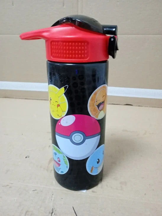 Hox Collection Pokemon 600ml Flip Up Straw Drinks Bottle Reusable Bpa Free