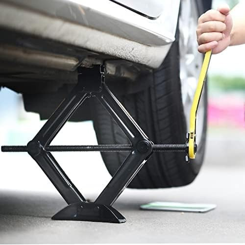 Leadstand Scissor Jack 2 Tons Labor Saving Design Thickened Steel Plate New
