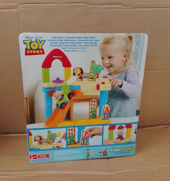 Fisher Price Little People Disney Toy Story Playset Woody Figure RC Car Kids New