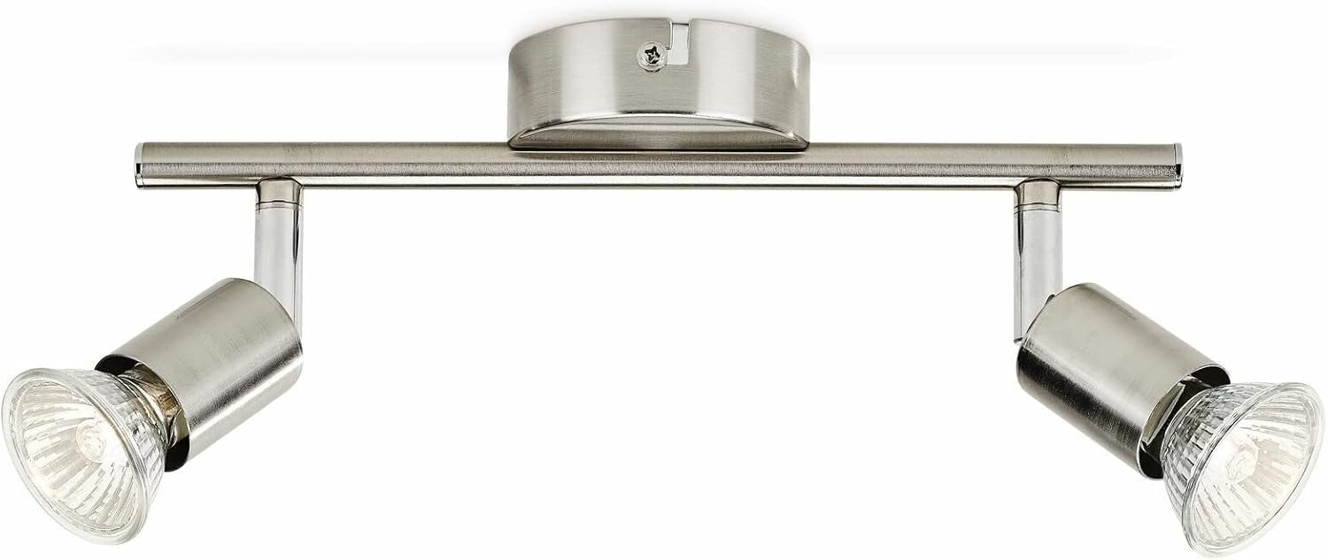 Philips GU10 Essentials Limbali Spot Bar Tube Light Nickel Spotlight New