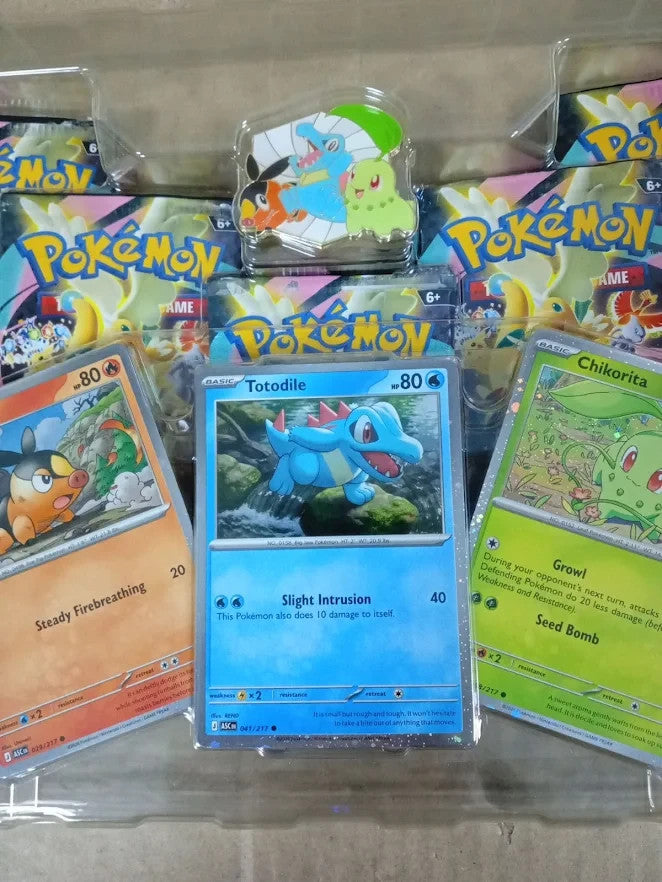 Pokemon TCG Mega Evolution Ascended Heroes First Partners Deluxe Pin Box Used