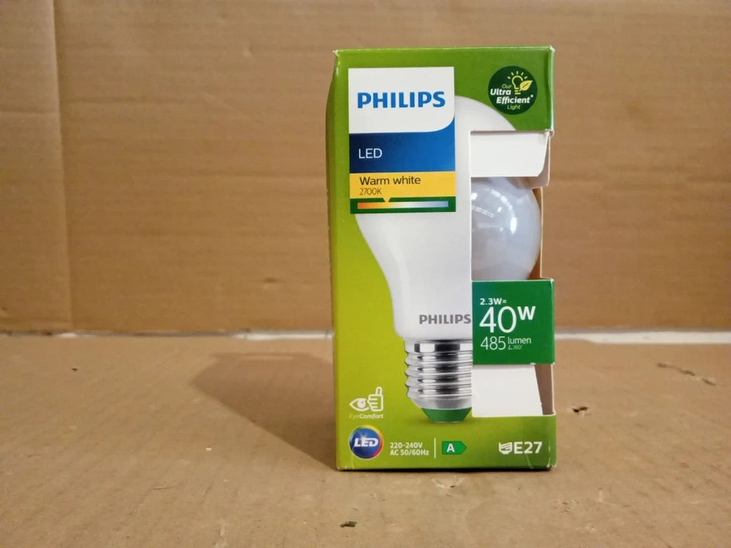 Philips Ultra Efficient Ultra energy Saving Lights E27 LED Light Source 40W New