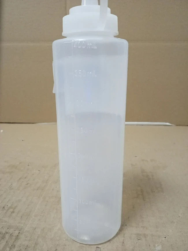 Ibili 773904 Plastic Squeeze Bottle White 400ml New
