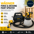 Wagner Fence Decking Paint Sprayer Fences Shed Decking Garden Furniture