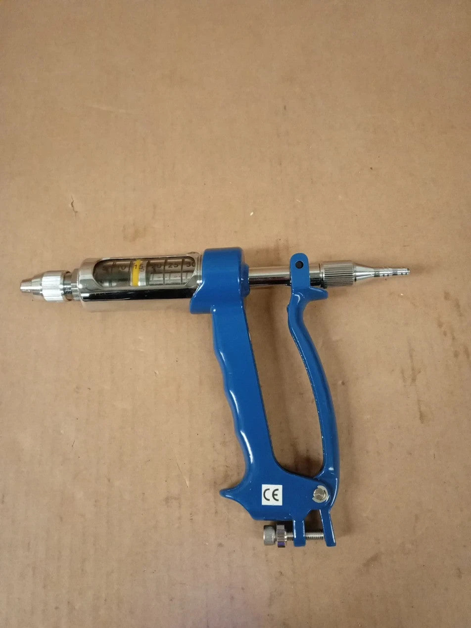 30ml Veterinary Metal Continuous Drench  5-30ml Adjustable Oral Dosing Gun