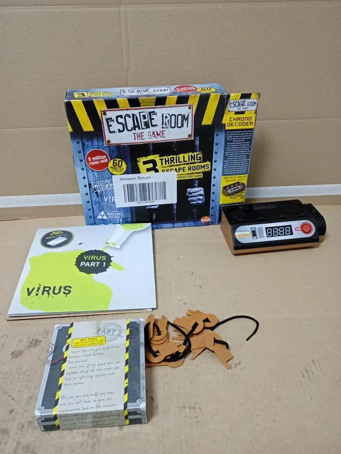 Goliath Games Presents Escape Room Thrilling Escape Your Own Home 16+