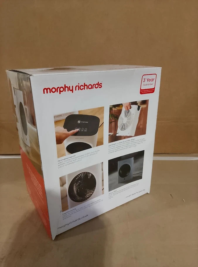 Morphy Richards Heat Flux 2000W Upright Fan Heater Remote Control Anti Freez New