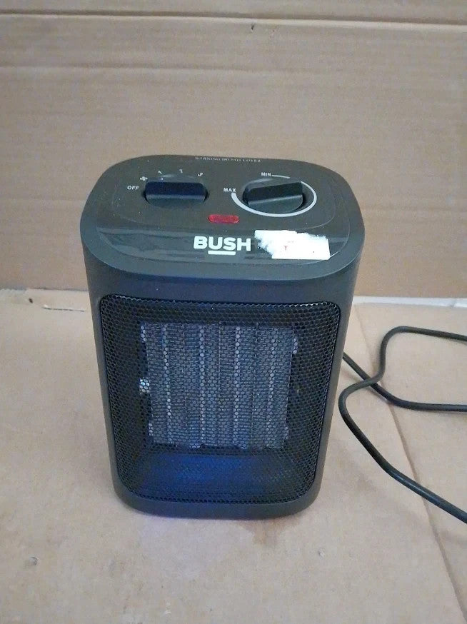 Bush 2kW Ceramic Fan Heater Portable Electric Room Quality Design Durable