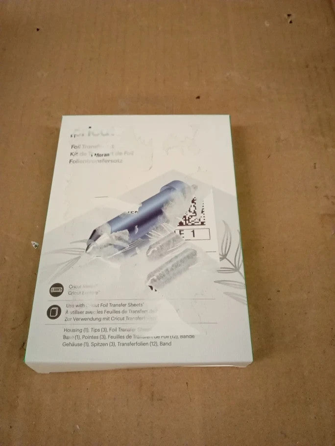 Cricut 2008727 Foil Transfer Kit Explore Maker Machines 3 Tips Fine Medium New