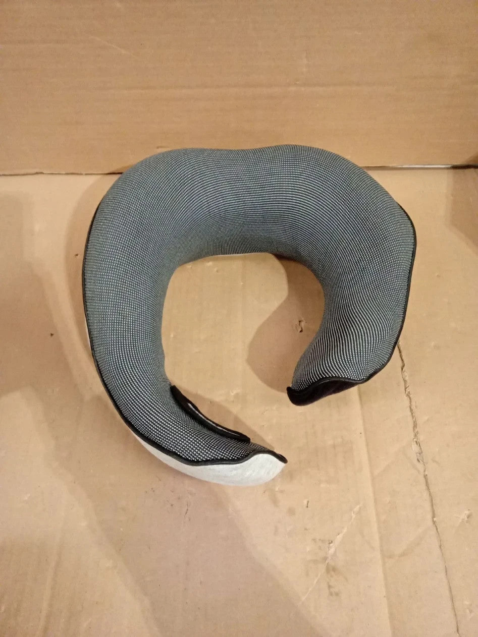 Proglobe Neck Pillow Travel Memory Foam Long Haul Flights Orthopaedic Grey