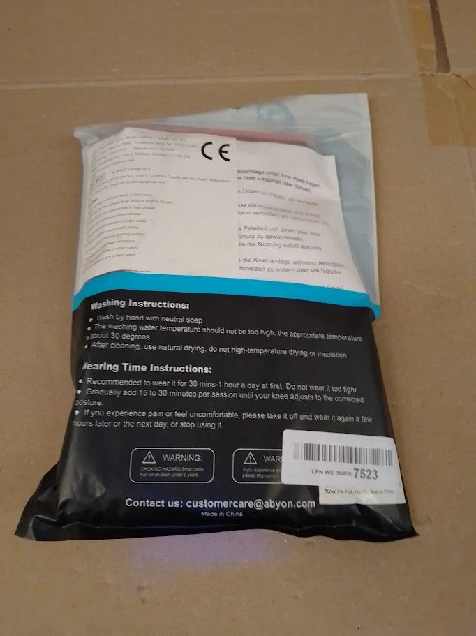 Abyon Knee Support Unisex Adjustable Non Slip Knee Brace Side 4XL/5XL New
