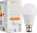 Amazon Basics Smart Multicolor LED Light Bulb B22 Base 8W 60W Equivalent New