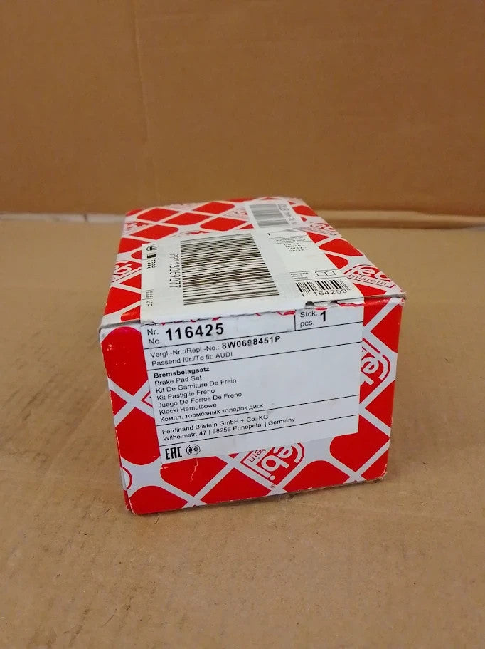 Febi Bilstein 116425 Brake Pad Set Securing Bolts 1 Unit New