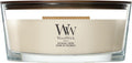 WoodWick Scented Crackling Wick Patchouli Creme Ellipse Candle 0.4x0.22in New
