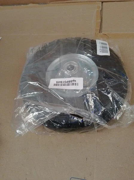 4.10 3.50 4in Wheelbarrow Rim 10in Pneumatic Tires With 5/8in Axle Bore Hole New