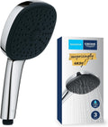 Grohe Vitalio Comfort 110 Hand Shower Square 11cm Shower Head 3 Sprays New