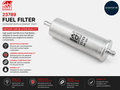 Febi Bilstein 23789 Fuel Filter Genuine Replacement Part Heavy Duty Design