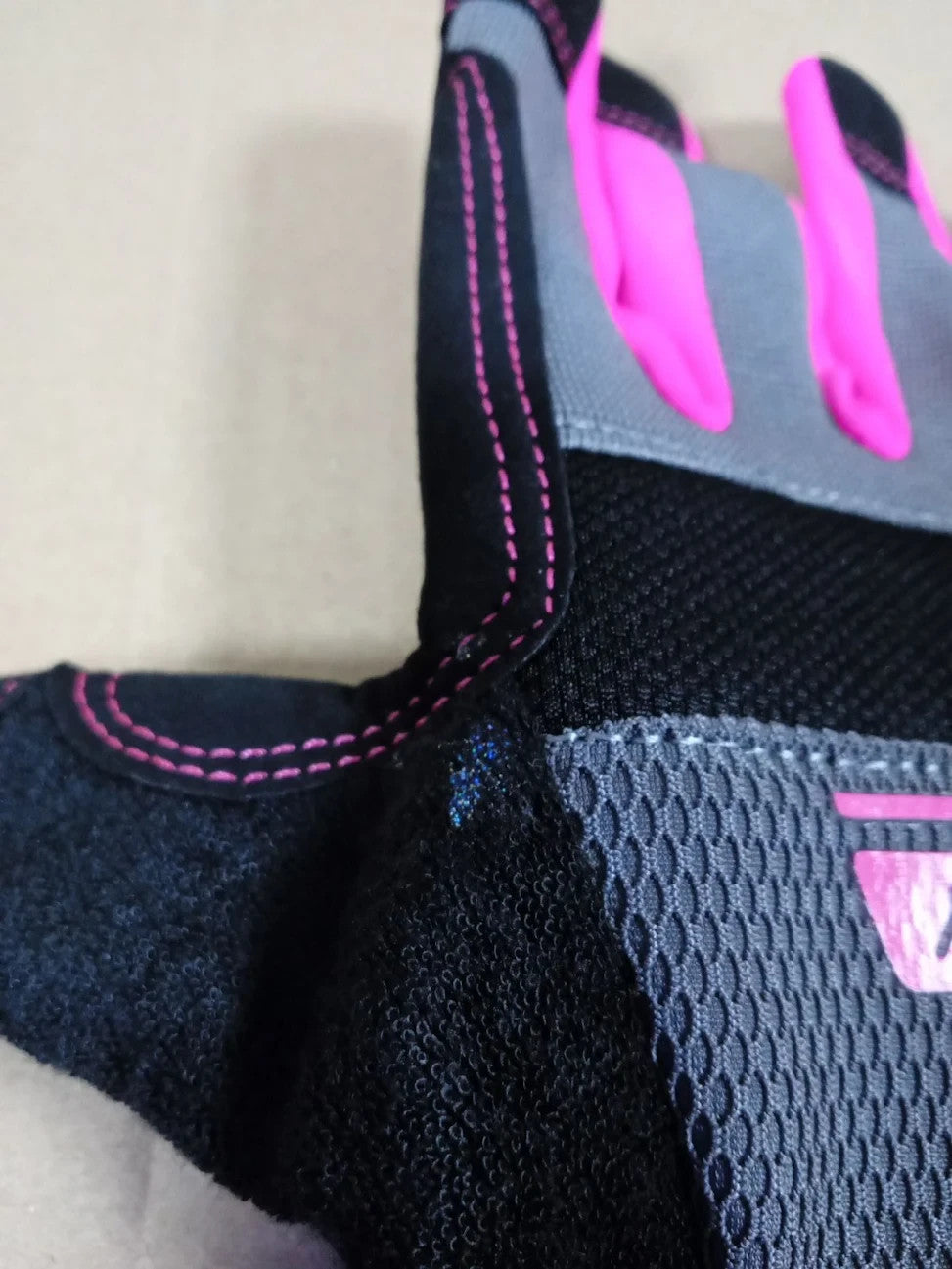 HANDLANDY Safety Work Gloves Men Women Utility Padded Builders Medium Pink New