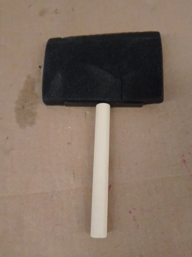 Foam Brushes Applying Dye Paint Stain Varnish Oil To Wood Arts Crafts 3pc