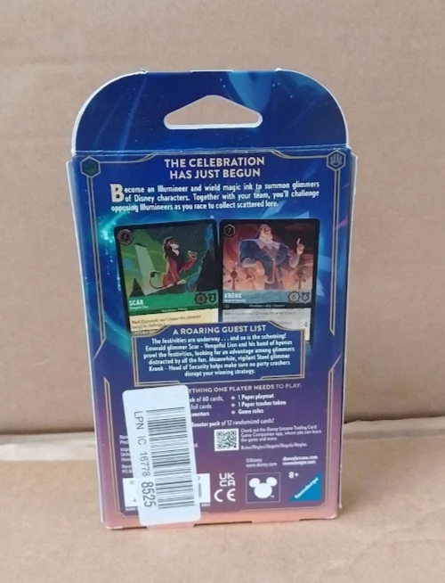 Ravensburger Disney Lorcana TCG Starter Deck Set 5 Shimmering Skies Cards New