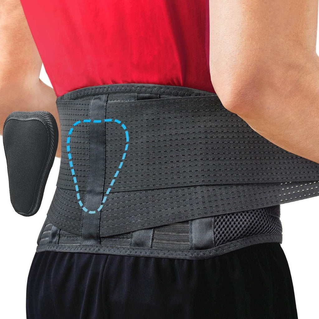 Freetoo Ergonomic Back Support Belt Men Women Lower Back Pain Large New