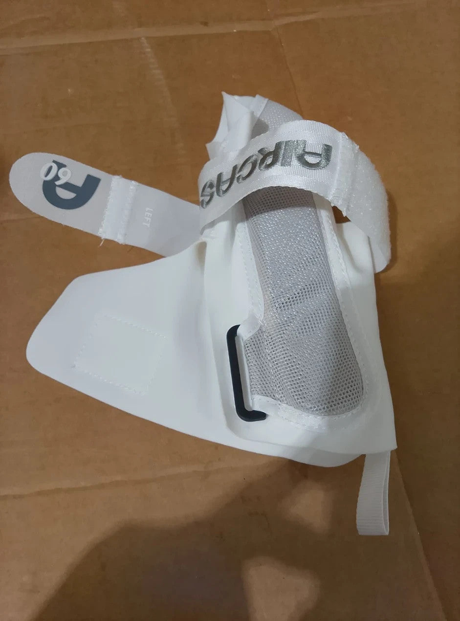 AIRCAST A60 Ankle Support Brace Sprain Chronic Instability Small Left White New