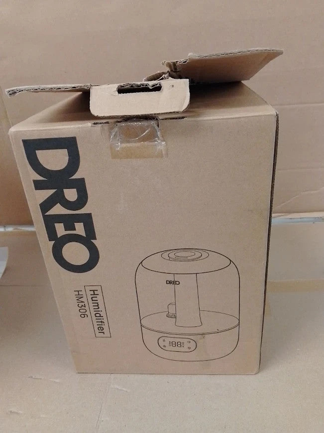 Dreo Humidifier Bedroom Sensor 26dB Quiet Cool Mist Ultrasonic 360 Black