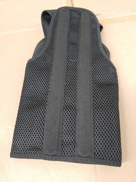 Vicorrect Posture Corrector Unisex Back Brace Support Shoulders Black Small New