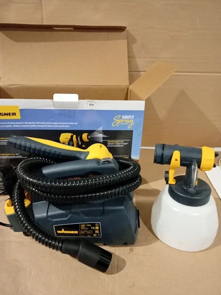 Wagner Fence Decking Paint Sprayer 1400ml Capacity 460W 1.8m Hose New