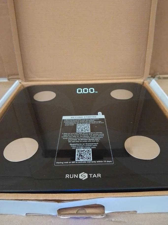 RunSTAR Scales Body Weight Fat Percentage Ultra Precision Digital Accurate 400lb